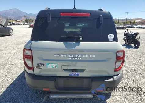 2022 Ford Bronco Sport Outer Banks из США, поврежденный, VIN 3FMCR9C69NRD39463